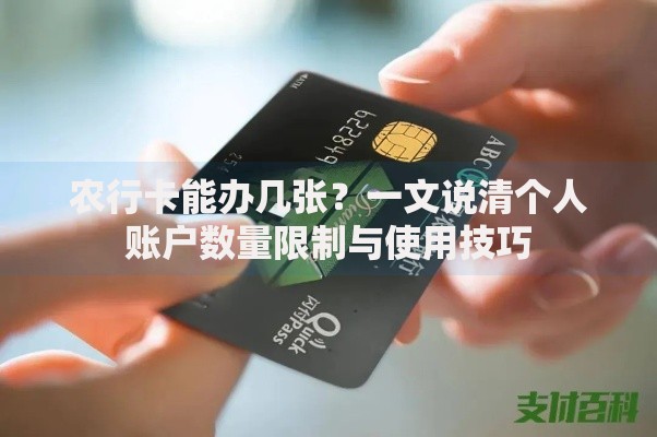 农行卡能办几张？一文说清个人账户数量限制与使用技巧