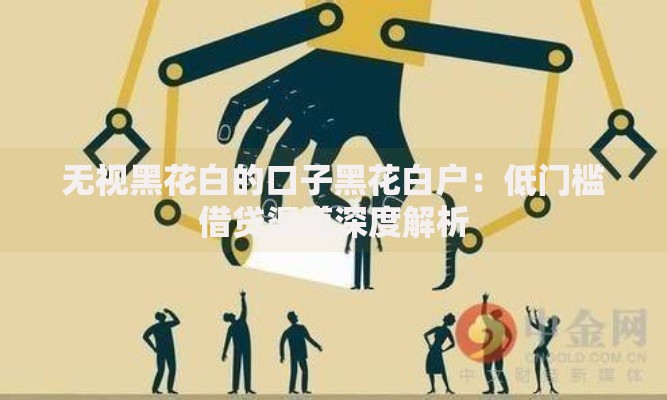 无视黑花白的口子黑花白户：低门槛借贷渠道深度解析
