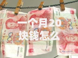 一个月20块钱怎么花？超实用省钱攻略与理财妙招分享