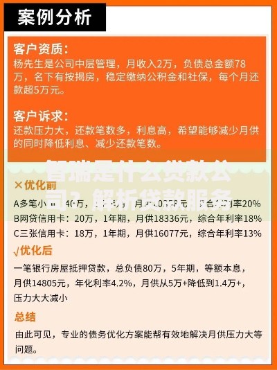 智瑞是什么贷款公司？解析贷款服务、申请条件与用户真实口碑