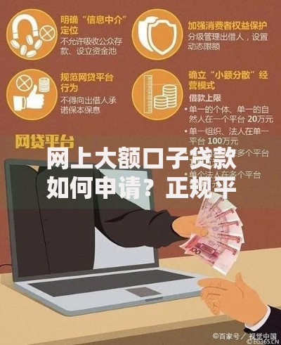 网上大额口子贷款如何申请？正规平台选择与风险解析