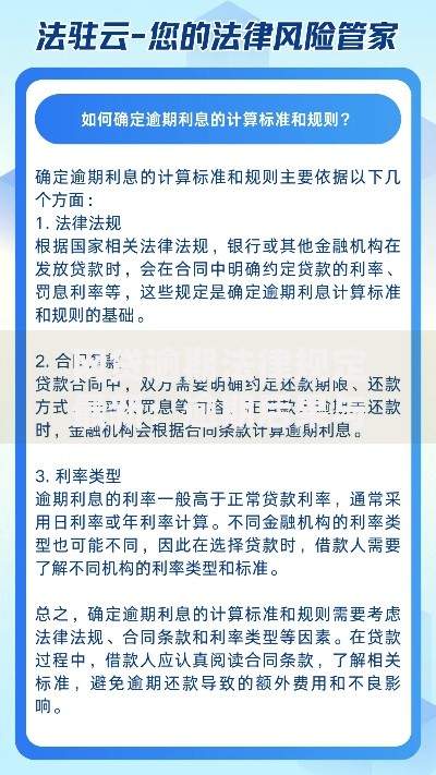 网贷逾期法律规定最新：逾期后果与应对策略解析