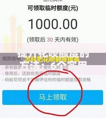 提升花呗额度的方法：6个实用技巧轻松搞定！
