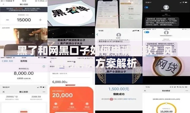黑了和网黑口子如何申请贷款？风险与解决方案解析