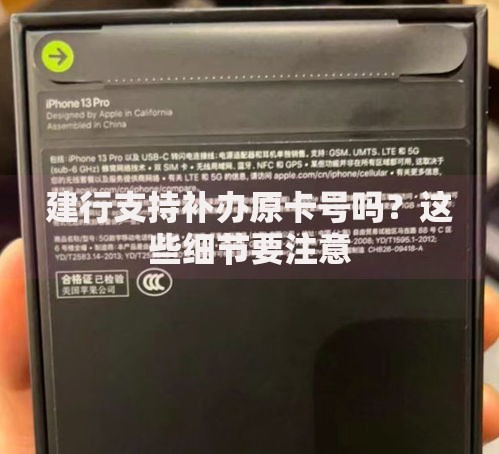 建行支持补办原卡号吗？这些细节要注意