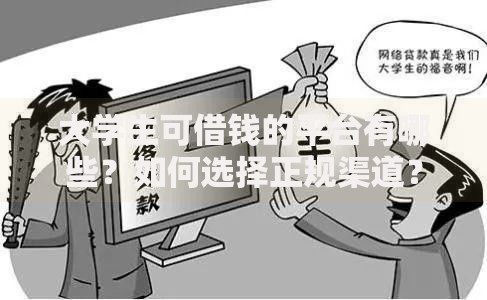 大学生可借钱的平台有哪些？如何选择正规渠道？