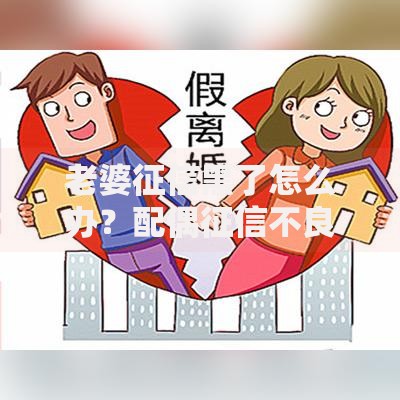 老婆征信黑了怎么办？配偶征信不良贷款解决方案指南