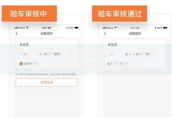 平安的掌上车贷怎么样？申请流程、利率及常见问题解析