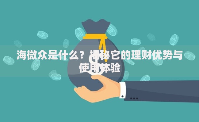 海微众是什么？揭秘它的理财优势与使用体验