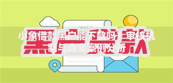 小象借款黑户能下款吗？审核机制与真实案例分析