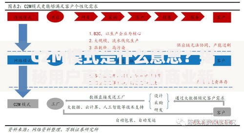 C2M模式是什么意思？揭秘用户直连制造的商业新玩法
