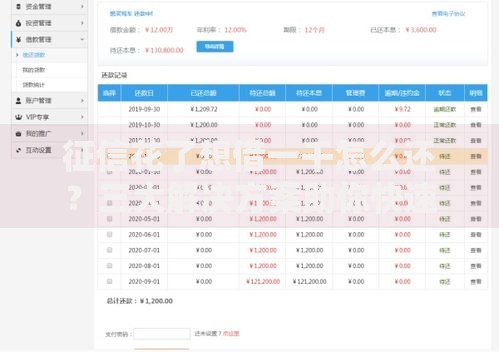 征信花了想借一千怎么还？三大解决方案助你快速借款