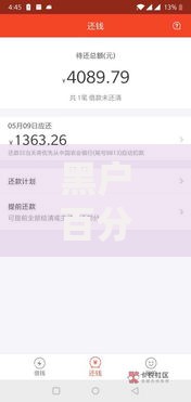 黑户百分百能下款的网贷真的存在吗？全面解析背后真相