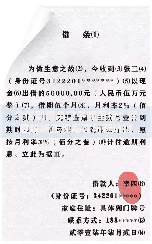 今借到借条口子哪里找？深度解析正规渠道与避坑指南
