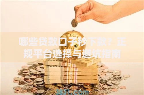 哪些贷款口子秒下款？正规平台选择与避坑指南