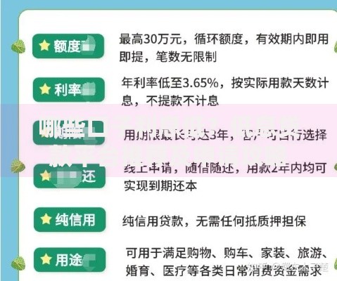 哪些口子利息低？低息贷款平台推荐及申请攻略