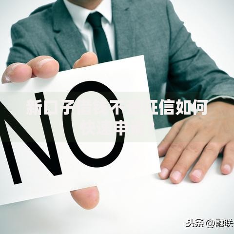 新口子借钱不查征信如何快速申请？
