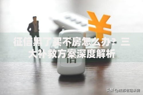 征信黑了买不房怎么办？三大补救方案深度解析