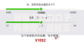 目前下款的口子有哪些？最新正规渠道解析