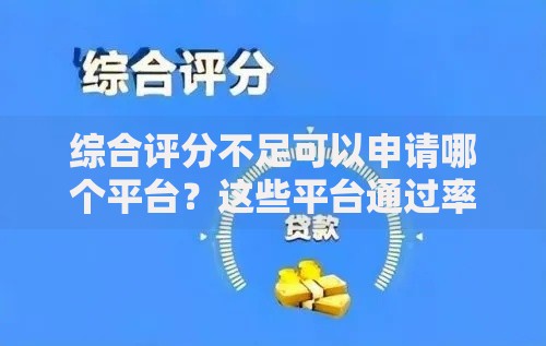 综合评分不足可以申请哪个平台？这些平台通过率高