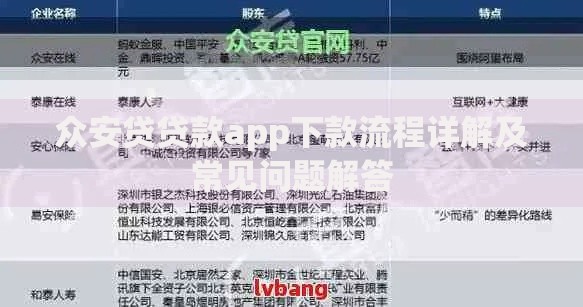众安贷贷款app下款流程详解及常见问题解答