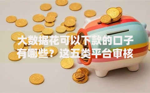 大数据花可以下款的口子有哪些?这五类平台审核宽松 大数据花可以下款的口子有哪些?这五类平台审核宽松