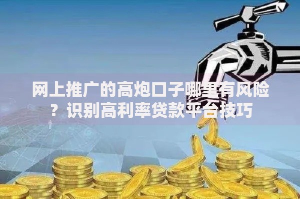 网上推广的高炮口子哪里有风险？识别高利率贷款平台技巧