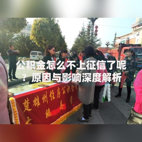 公积金怎么不上征信了呢？原因与影响深度解析