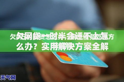 欠网贷一时半会还不上怎么办？实用解决方案全解析