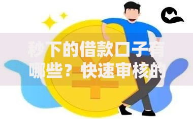 秒下的借款口子有哪些？快速审核的借贷渠道解析