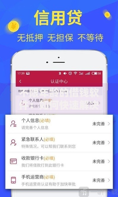 不限年龄的借钱软件：如何快速解决资金需求？