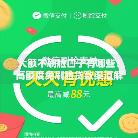 大额不刷脸口子有哪些？高额度免刷脸贷款渠道解析