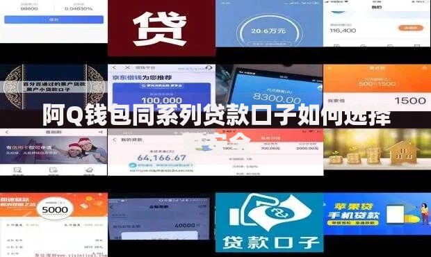 阿Q钱包同系列贷款口子如何选择更安全