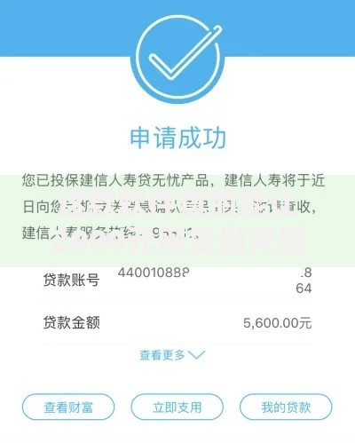 这款软件真的能让2000元网贷当天到账吗？揭秘网贷审核全流程