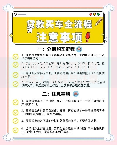 如何申请分期付款买车？流程与注意事项详解