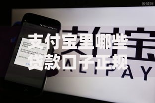 支付宝里哪些贷款口子正规且额度高？详细评测