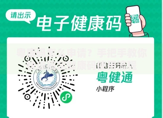 粤康码怎么申请？手把手教你快速搞定健康码使用流程