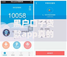 黑户口子贷款app真的能下款吗？深度解析使用风险与应对策略