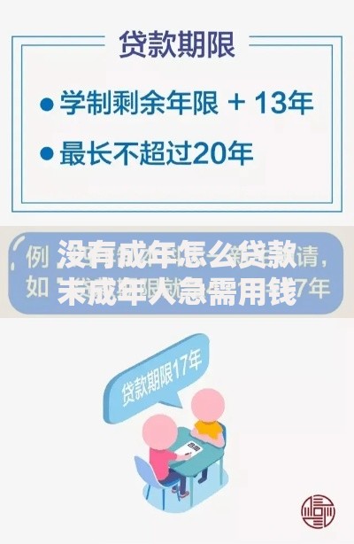 没有成年怎么贷款未成年人急需用钱？试试这些合法途径