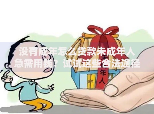 没有成年怎么贷款未成年人急需用钱？试试这些合法途径