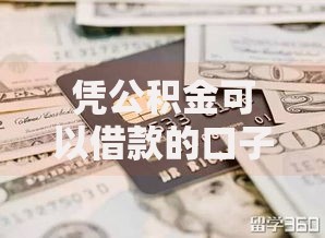 凭公积金可以借款的口子有哪些？正规渠道与申请条件详解