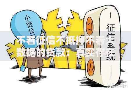 不看征信不抵押不看大数据的贷款：真实存在还是隐藏风险？