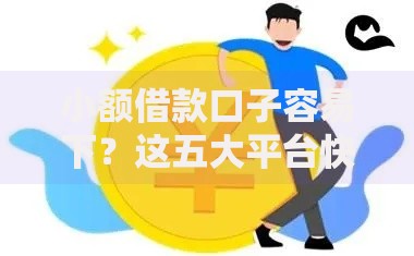 小额借款口子容易下？这五大平台快速到账无压力