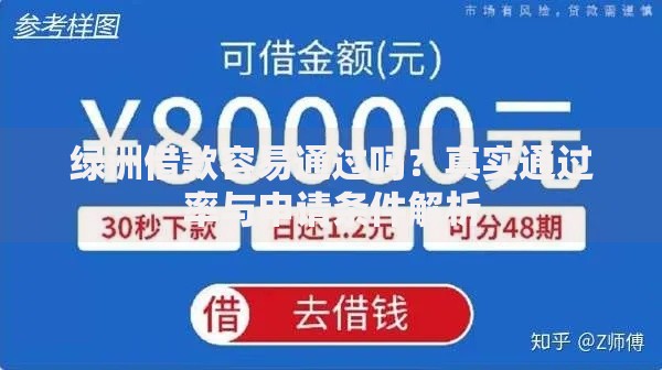 绿洲借款容易通过吗?真实通过率与申请条件解析 绿洲借款容易通过吗?真实通过率与申请条件解析