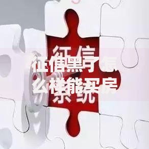 征信黑了怎么样能买房吗？征信修复与贷款方案全解析
