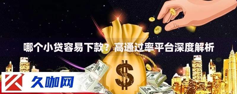 哪个小贷容易下款？高通过率平台深度解析