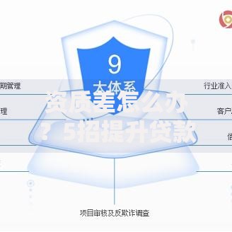 资质差怎么办?5招提升贷款通过率的实用指南 资质差怎么办?5招提升贷款通过率的实用指南