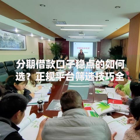 分期借款口子稳点的如何选?正规平台筛选技巧全解析 分期借款口子稳点的如何选?正规平台筛选技巧全解析