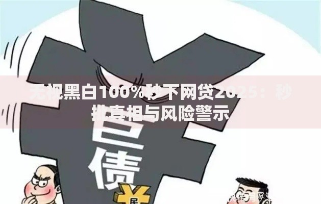 无视黑白100%秒下网贷2025：秒批真相与风险警示