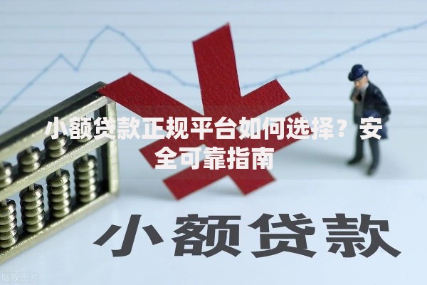 小额贷款正规平台如何选择？安全可靠指南